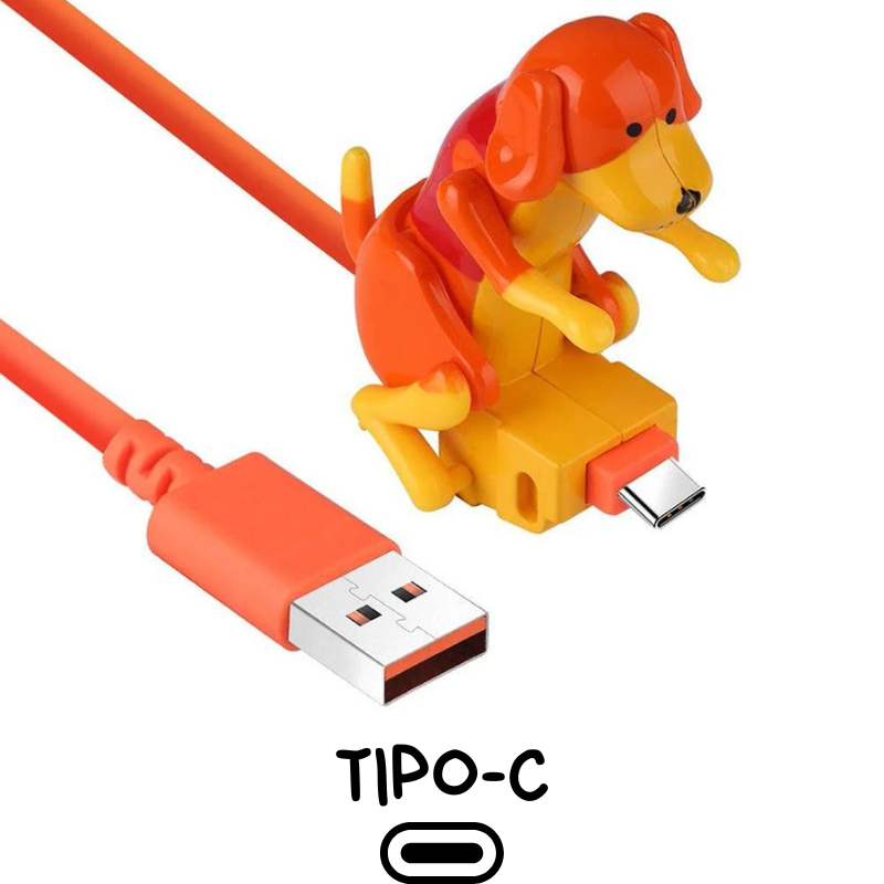 Cabo Canino USB para Android e IPhone